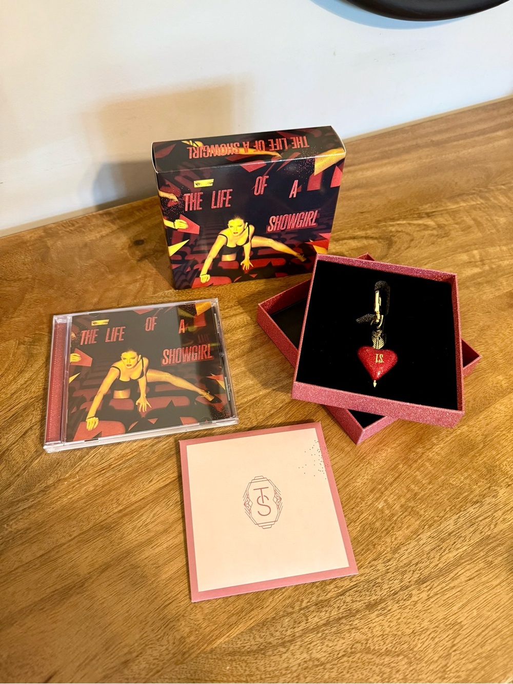 Taylor Swift "The Life of a Showgirl" Deluxe CD Box Set It’s Frightening Edition